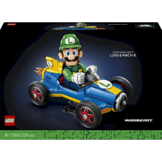 LEGO® Mario Kart™ – Luigi & Mach 8 Set (72050) image 0