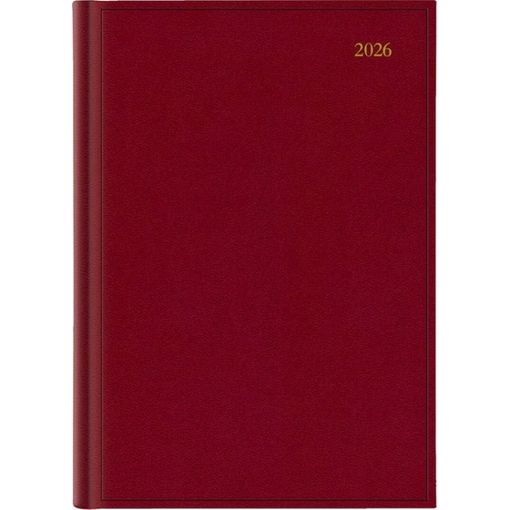 Ημερολόγιο Ημερήσιο 2026 Θεοφύλακτος 12M ParosGold Μπορντώ image 0