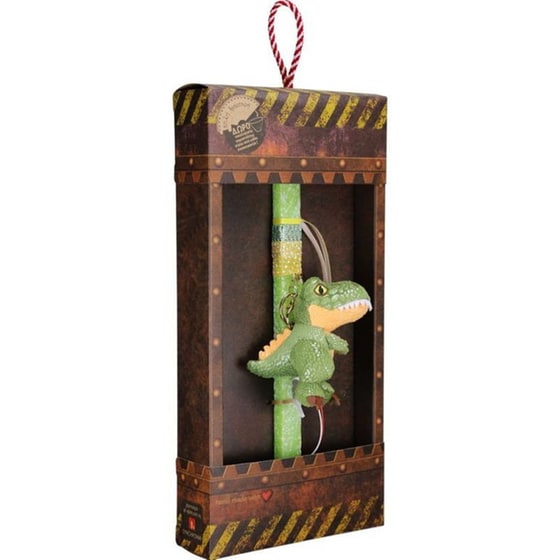 Λαμπάδα&nbsp;Synchronia&nbsp;Δεινόσαυρος&nbsp;Μπρελόκ&nbsp;Πράσινο image 2