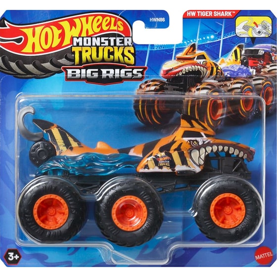Νταλίκες Hot Wheels Monster Trucks 1:64 1 Τμχ - Τυχαία Επιλογή Σχεδίου image 3