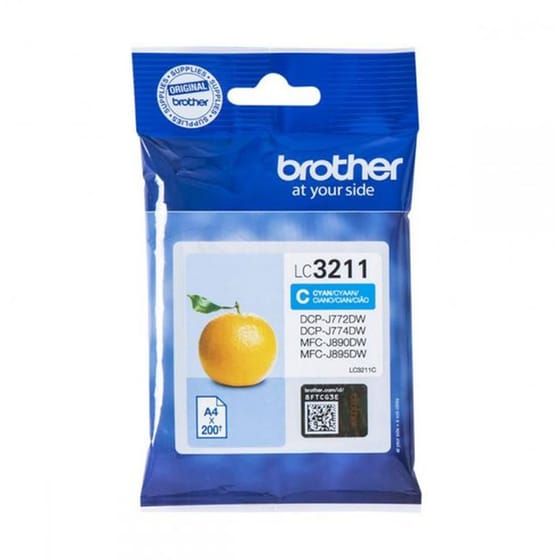 Brother LC-3211C Κυανό Μελάνι Εκτυπωτή LC3211C image 0