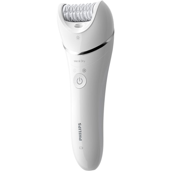 Σετ Αποτρίχωσης Σώματος PHILIPS BRE 710/00 για Υγρή και Στεγνή Χρήση Λευκό image 0
