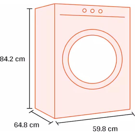 BOSCH WQG23508GR 8 kg Α++ με Αντλία θερμότητας και AutoDry Λευκό Στεγνωτήριο Ρούχων image 2