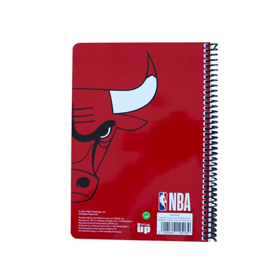 Τετράδιο NBA 2 Θεμάτων B6 70 Φύλλα Milwaukee Bucks (1 Τεμάχιο) image 3