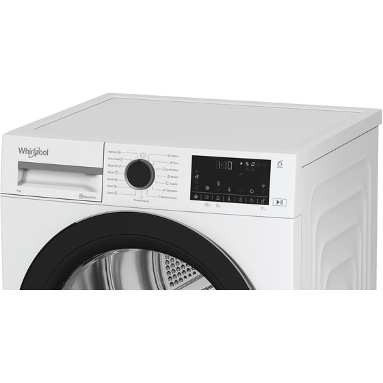 WHIRLPOOL WP D9 WBS EE 9 kg με Αντλία Θερμότητας Λευκό Στεγνωτήριο Ρούχων image 7