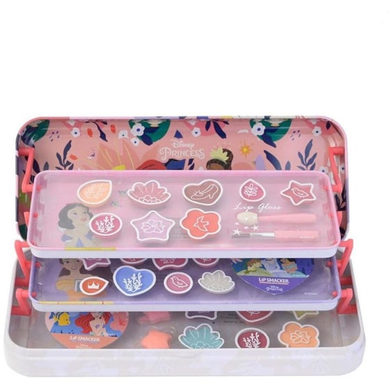 Κασετίνα Μακιγιάζ Lip Smacker Disney Princess Triple Layer image 1