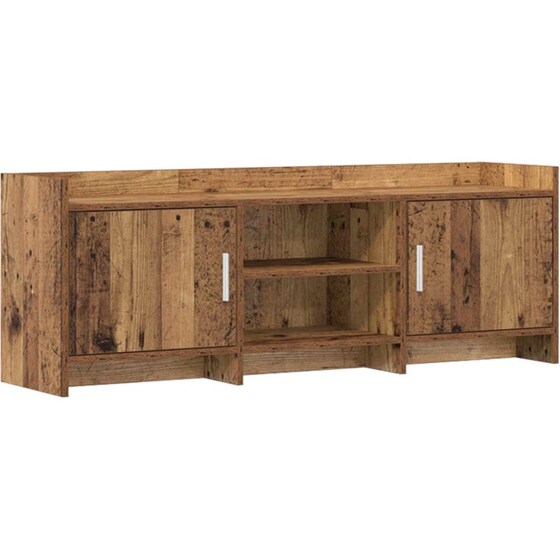 Έπιπλο Τηλεόρασης VidaXL 130 x 33 x 47 cm - Παλαιωμένο Ξύλο image 0