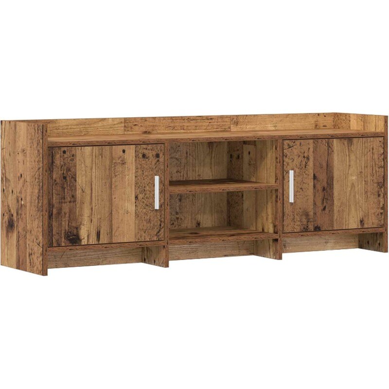 Έπιπλο Τηλεόρασης VidaXL 130 x 33 x 47 cm - Παλαιωμένο Ξύλο