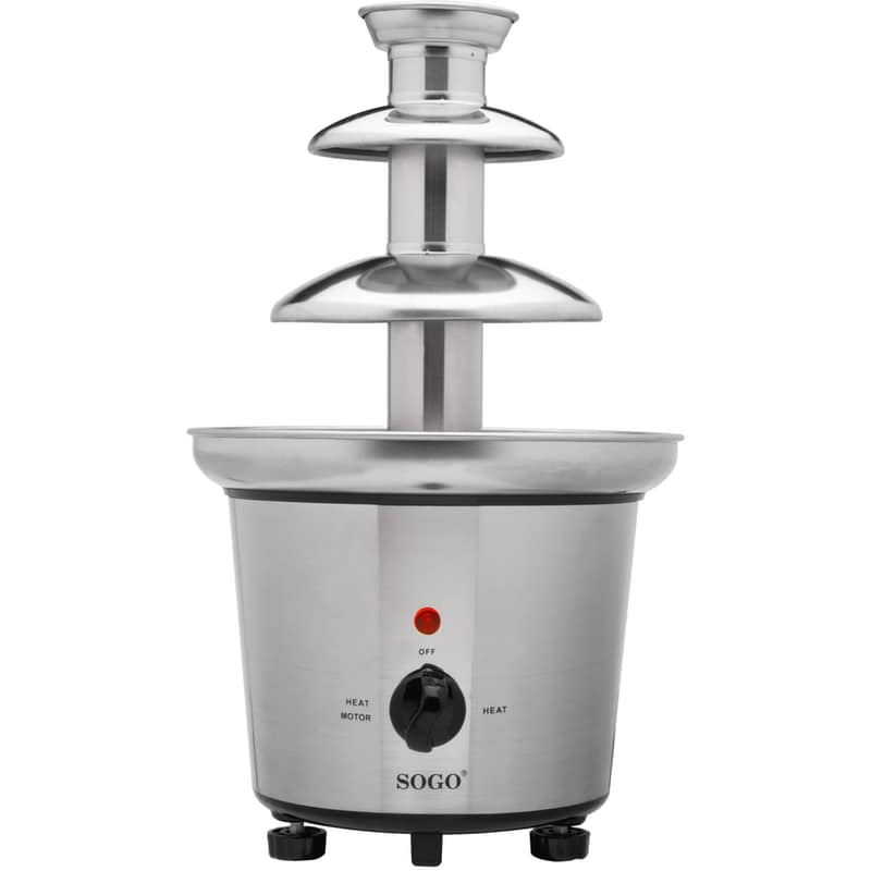 Συσκευή για Φοντύ Σοκολάτας SOGO FCH-SS-11935 100 W Ασημί