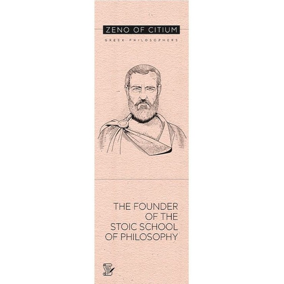 Σελιδοδείκτης Πεδίο Classic Philosophers Zeno Of Citium - Σετ (12 Τεμάχια) image 0