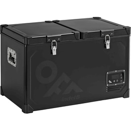 Ηλεκτρικό Φορητό Ψυγείο IndelB Travel Box TB65 DD Steel 12V/24V 60Lt - Μαύρο