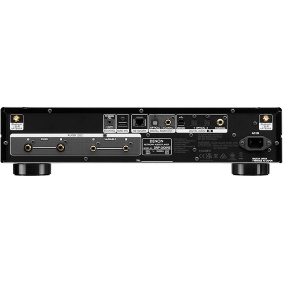 Network Audio Player Denon DNP-2000NE - Μαύρο image 1