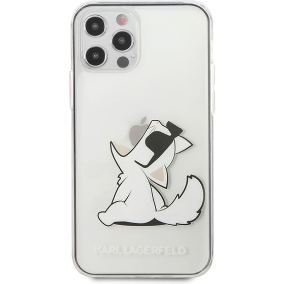 Θήκη Apple iPhone 12 Pro Max - Karl Lagerfeld “Choupette Fun” Hard Case - Clear image 0
