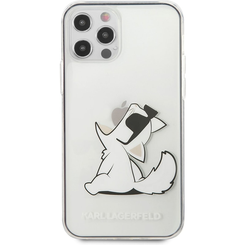 KARL LAGERFELD Θήκη Apple iPhone 12 Pro Max - Karl Lagerfeld “Choupette Fun” Hard Case - Clear