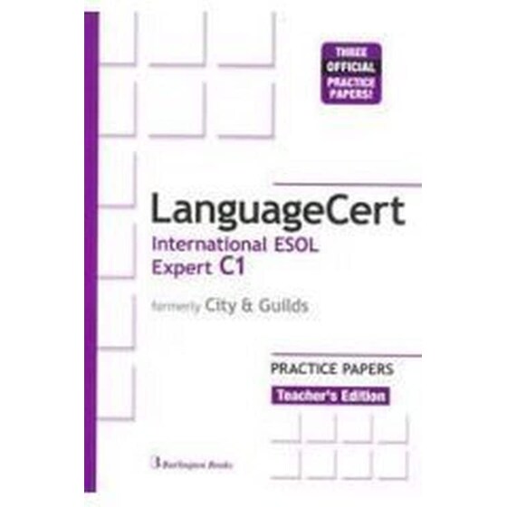 LanguageCert International ESOL Expert C1 - Practice Tests Teacher's Edition image 0