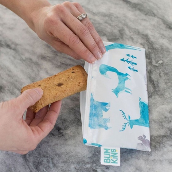 Σακουλάκια Φαγητού Επαναχρησιμοποιούμενα Bumkins Boys (2 Τεμάχια) image 3