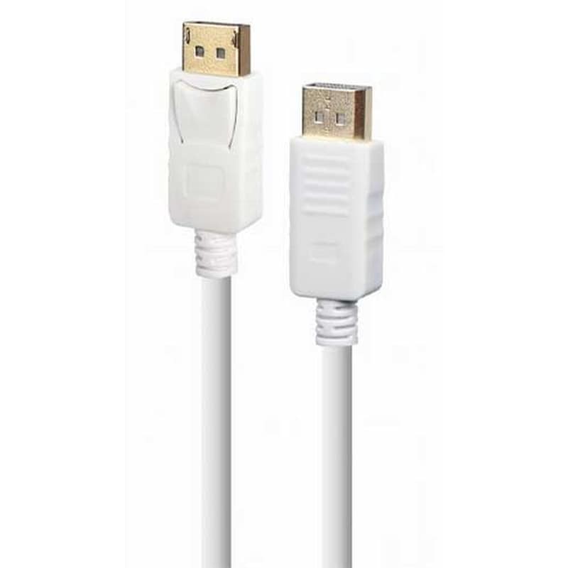 Καλώδιο Βίντεο Cablexpert DisplayPort Digital Interface 1.8m - Λευκό