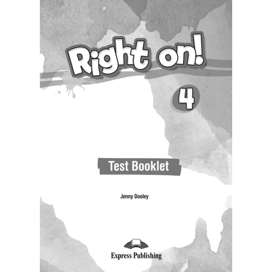 Right On! 4 Test Booklet image 0