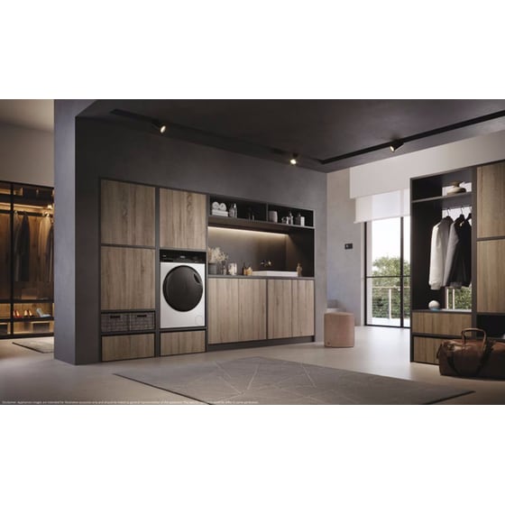 HAIER HWD90-B14959U1 9kg/6kg 1.400 Στροφές Λευκό Πλυντήριο Στεγνωτήριο image 8
