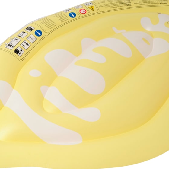 Στρώμα Θαλάσσης SunnyLife Luxe Lie-On Float Λεμόνι - Κίτρινο image 2