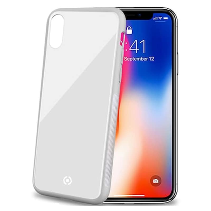 CELLY Θήκη Apple iPhone XS Max - Celly Diamond - White