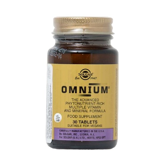 Solgar Multivitamin Omnium - 30 ταμπλέτες image 0