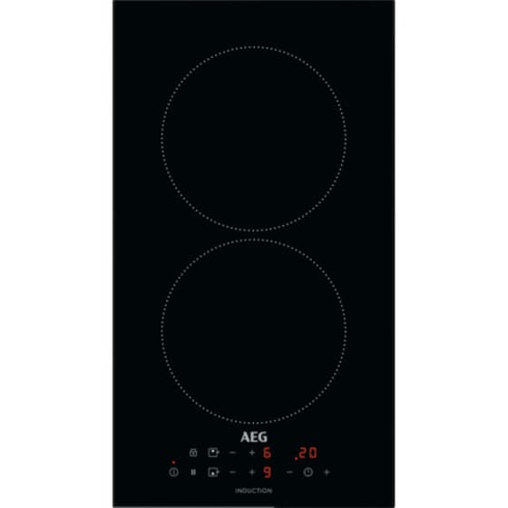 AEG IKB32300CB 29 cm Μαύρο Εστία Επαγωγική Domino Αυτόνομη image 0