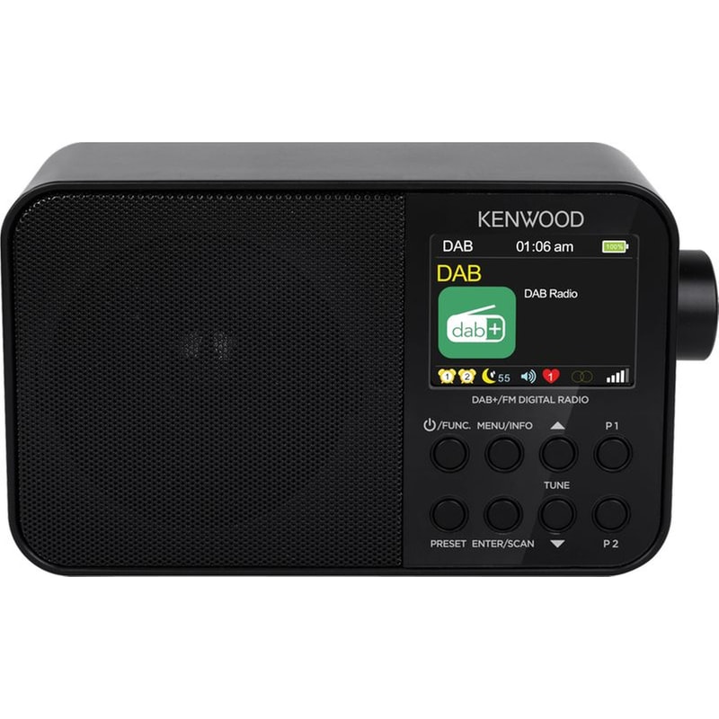 KENWOOD Φορητό Radio Kenwood CR-M30DAB - Μαύρο