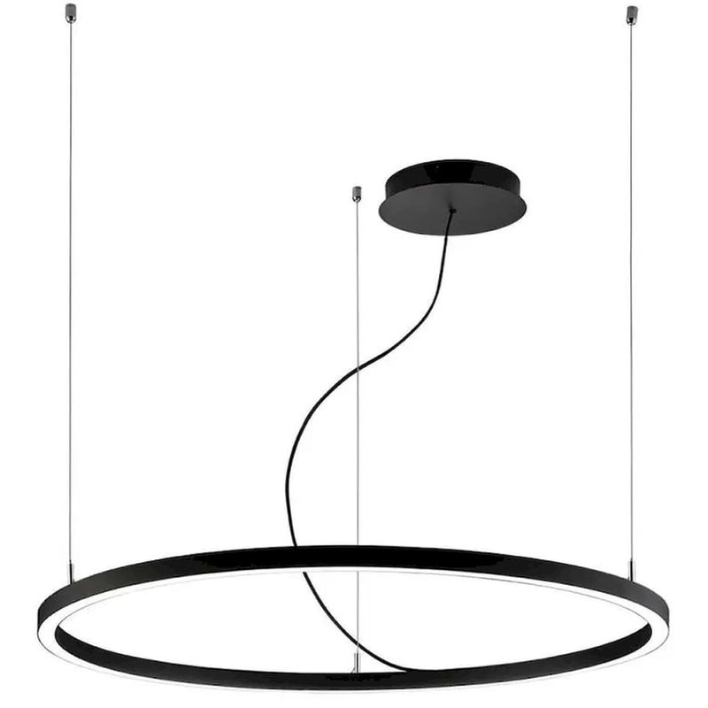 Φωτιστικό Οροφής Μονόφωτο Viokef Verdi 4244800 Μεταλλικό/Ακρυλικό - Μαύρο