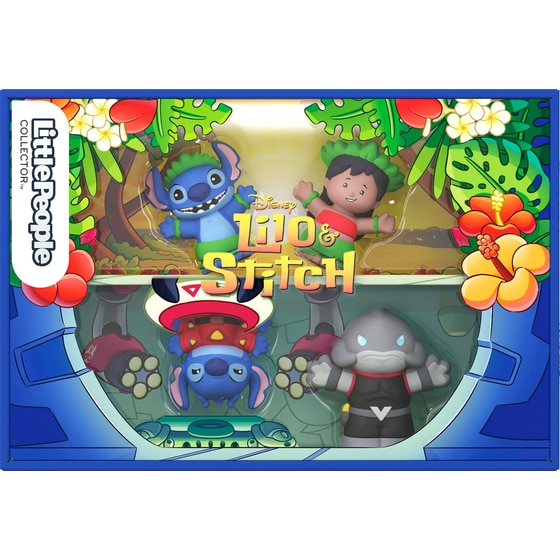 Σετ Φιγούρες Little People Collector Disney Lilo & Stich 4 Τμχ (JFC77) image 0