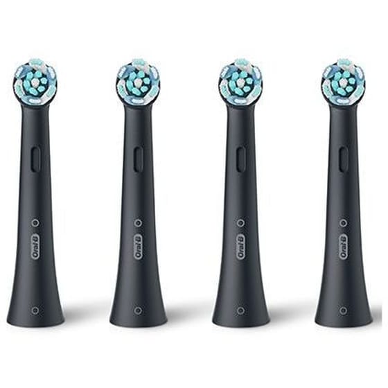 Ανταλλακτικές Κεφαλές 4 Τμχ για Ηλεκτρική Οδοντόβουρτσα Oral-B iO Ultimate Clean Μαύρο image 0