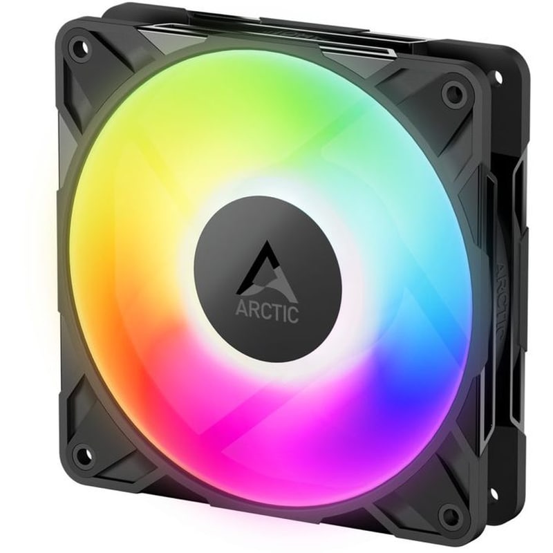 Case Fan Arctic P12 Pro Reverse Blade 120mm με RGB Φωτισμό και Σύνδεση 3-Pin / 4-Pin PWM 3τμχ