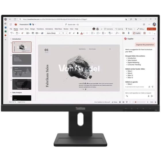 Lenovo ThinkVision E22-40 21.5'' IPS Flat 75 Hz 6ms image 0