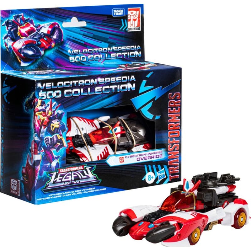 HASBRO Φιγούρα Δράσης Hasbro Transformers: Legacy Velocitron Speedia 500 Collection - Cybertron Universe Override