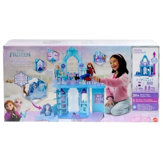 Disney Playset Frozen Elsa’s Ice Palace Castle with Olaf image 0