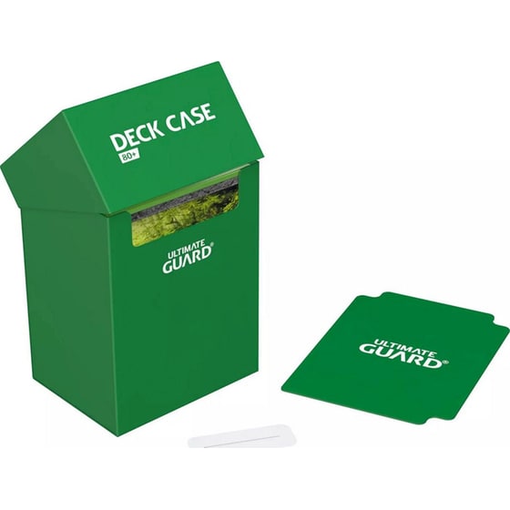 Ultimate Guard Deck Case 80+ Standard Size Green image 1