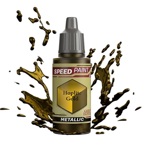 The Army Painter - Speedpaint Metallic Hoplite Gold Χρώμα Μοντελισμού (18ml) image 0