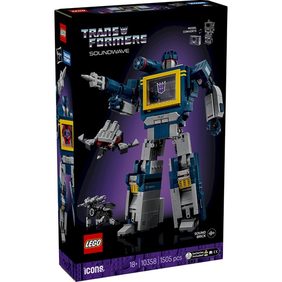 LEGO® Icons Transformers: Soundwave (10358) image 0
