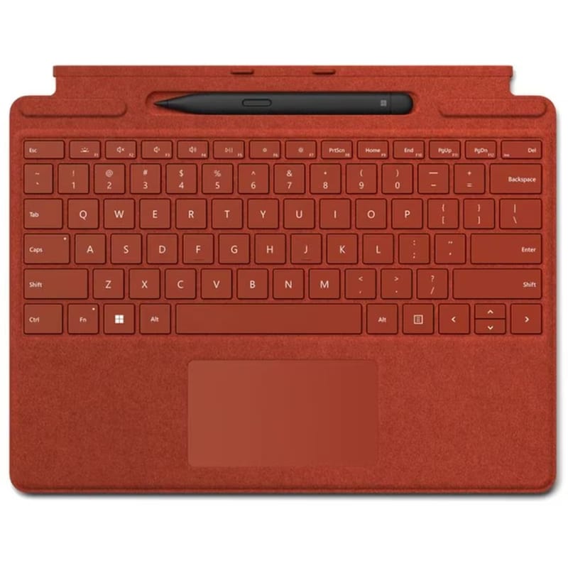 MICROSOFT Microsoft Surface Pro 8/9 Signature Keyboard with Slim Pen 2 Ασύρματο - Poppy Red