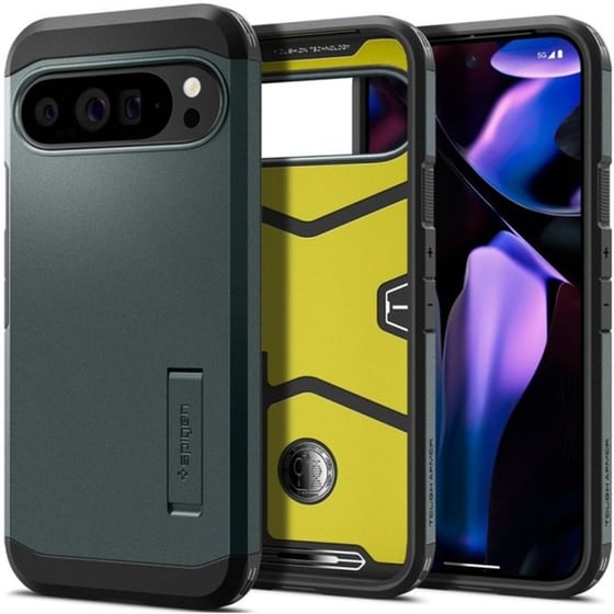 Θήκη Google Google Pixel 9 Pro XL - Spigen Tough Armo - Abyss Green image 0