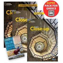 New Close-Up B2+ Super Pack For Greece (Student's Book + Spark + Workbook + Companion + Testbook + Notebook)