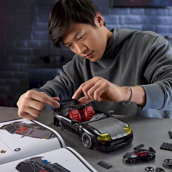 Αυτοκίνητο Mattel Hot Wheels Brick Shop: Elite Series - Toyota Supra MKIV '94 image 5