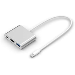 Powertech Αντάπτορας USB‑A Male σε USB‑C Female Μαύρο