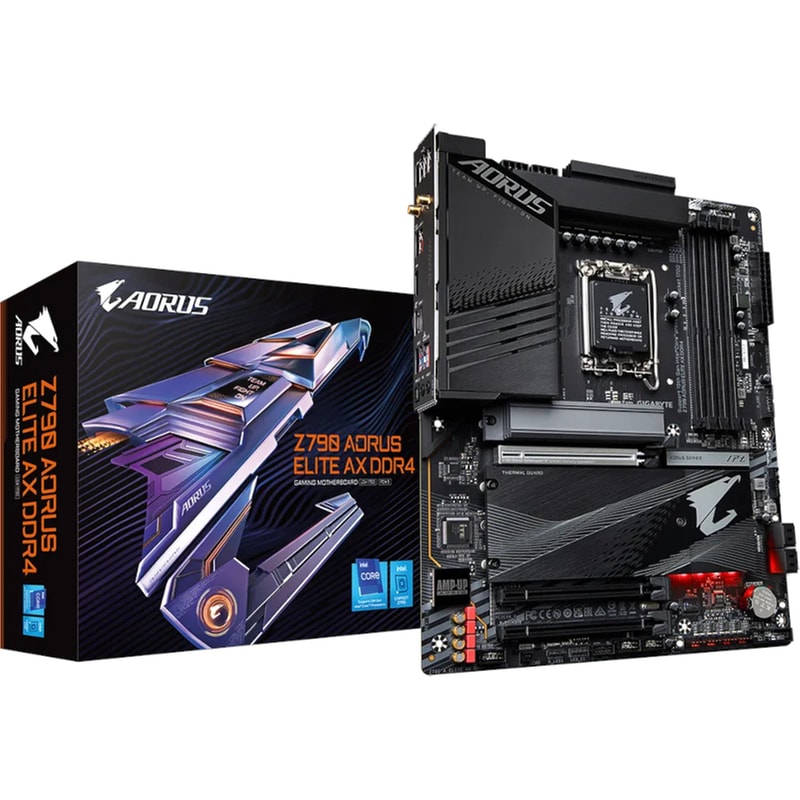 GIGABYTE Gigabyte Z790 Aorus Elite AX DDR4 Intel Z790 ATX με Socket Intel 1700