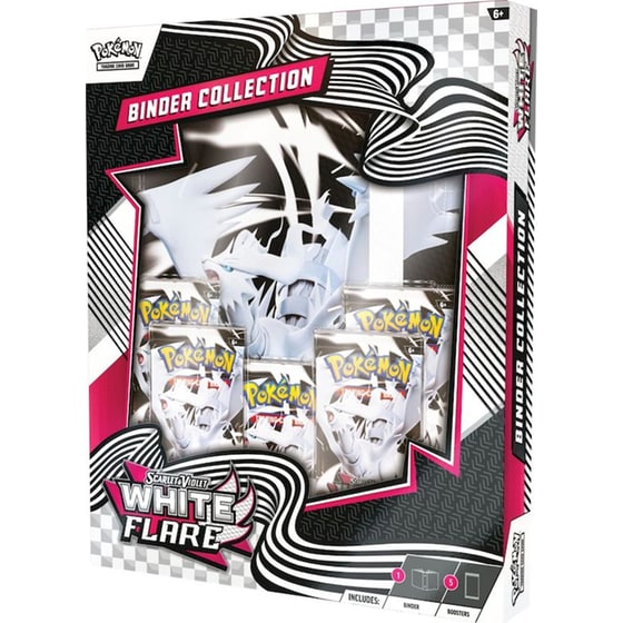 Pokémon TCG: Scarlet & Violet 10.5 White Flare Binder Collection image 4