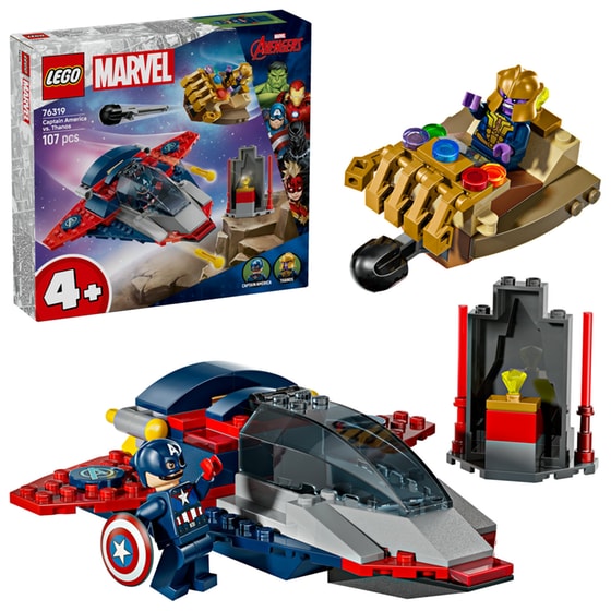 LEGO® Marvel Captain America vs. Thanos (76319) image 1