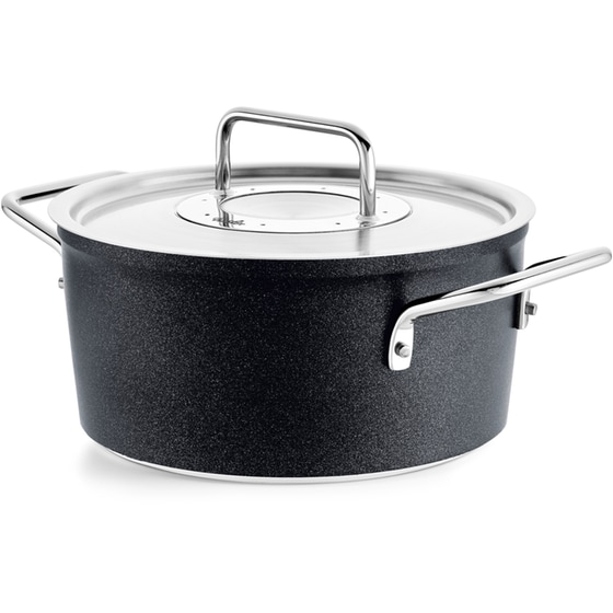 Κατσαρόλα Βαθιά FISSLER ADAMANT από Αλουμίνιο 20 cm 2.7 L - Μαύρο image 2