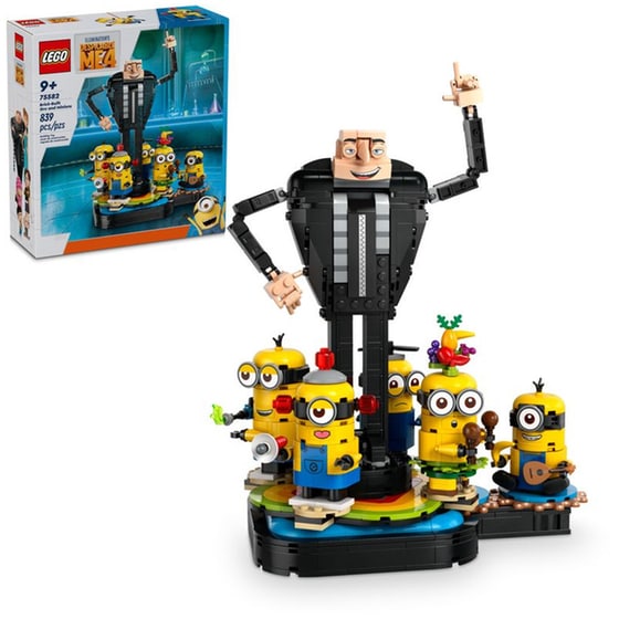 LEGO® Despicable Me Brick-Built Gru and Minions (75582) image 15