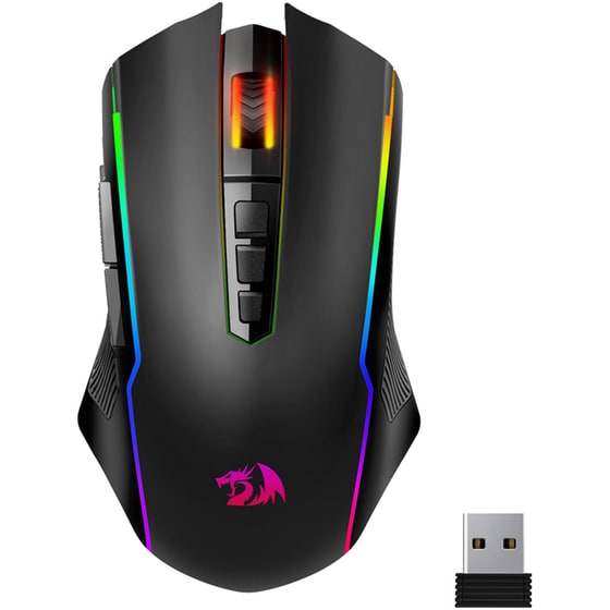 Redragon M914-RGB Gaming Ασύρματο Ποντίκι - Black image 0