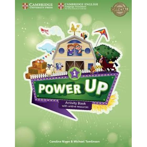 Power Up Level 1 Activity Book with Online Resources and Home Booklet image 0
